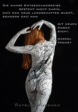 Bodypainting auf messen und Events